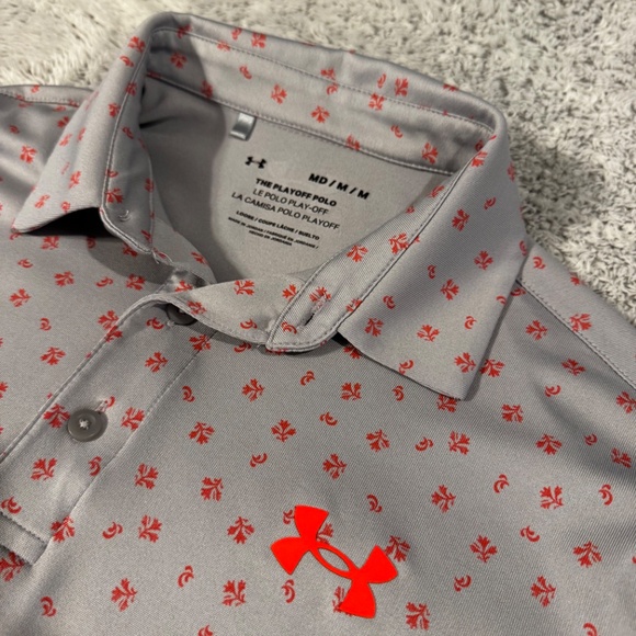 NWOT Under Armour Playoff Polo Mens Medium - Picture 2 of 3